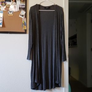 Soft long cardigan